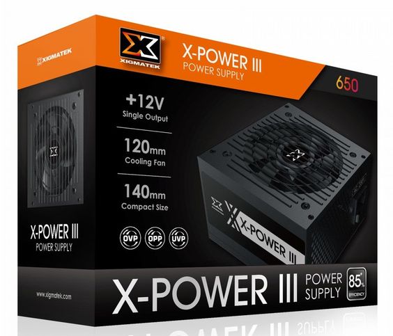 Nguồn máy tính Xigmatek X-Power III 650 (Ảnh 1)